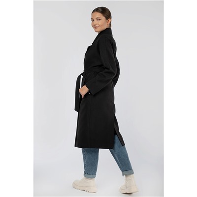 01-11457 Пальто женское демисезонное (пояс)