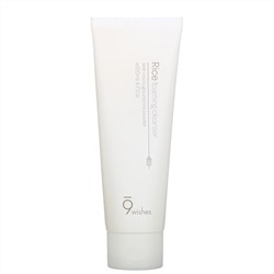 9Wishes, Rice Foaming Cleanser, 4 fl oz (120 ml)