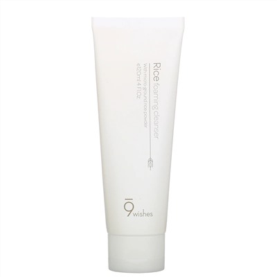 9Wishes, Rice Foaming Cleanser, 4 fl oz (120 ml)