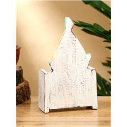 Календарь настольный «Парусник», 11×5×16 см, дерево, жёлтый