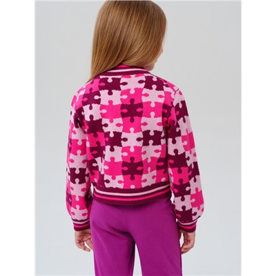 Кардиган трикотажный для девочек