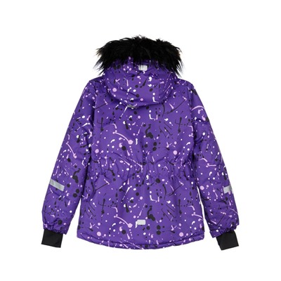 Куртка текстильная с полиуретановым покрытием для девочек