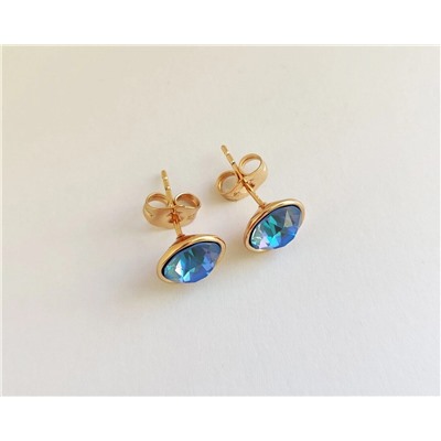 Серьги с кристаллами Swarovski