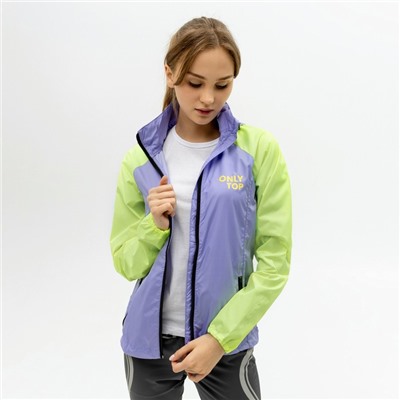 Ветровка ONLYTOP, фиолетовая размер 42