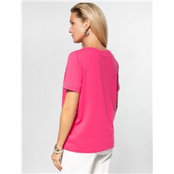 Футболка из премиального хлопка с эластаном