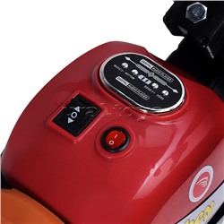 Электромобиль детский "Байк" (цвет красный)