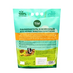 Наполнитель кукурузный для мелких животных и рептилий, 5 л, LITTLE VILLAGE-Triol