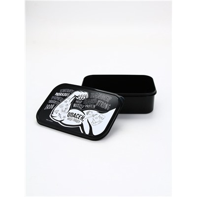 Ланч - бокс прямоугольный «Опасен», 1200 мл