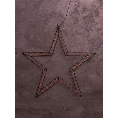 УЦЕНКА Фигура подвесная световая FROSTY "Звездочка", 57х57х2, 200 LED, 220V, Т/БЕЛЫЙ