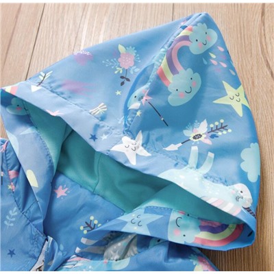 Ветровка для девочки KU98