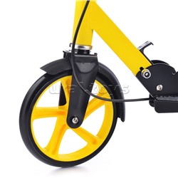 Самокат 2-х кол., желтый, PU/ 200 мм, ABEC 7, в коробке