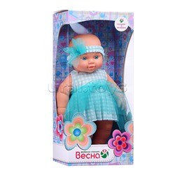 Кукла Малышка в мятном платье