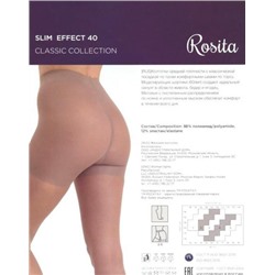 Колготки корректирующие, Rosita, Slim Effect 40