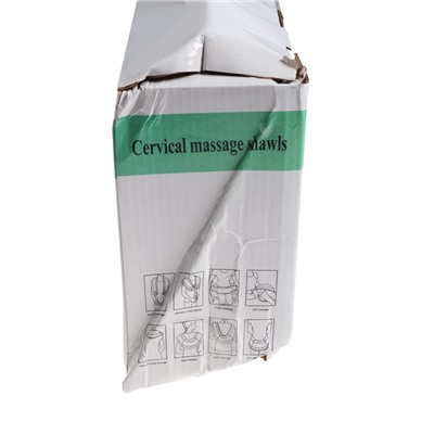 УЦЕНКА Массажёр для спины и шеи Luazon, наплечный, пульт, 99 режимов, 220 В