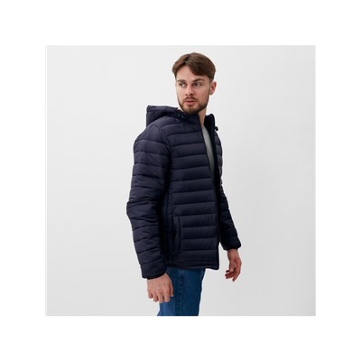 Куртка мужская на молнии MIST, размер 50, синяя