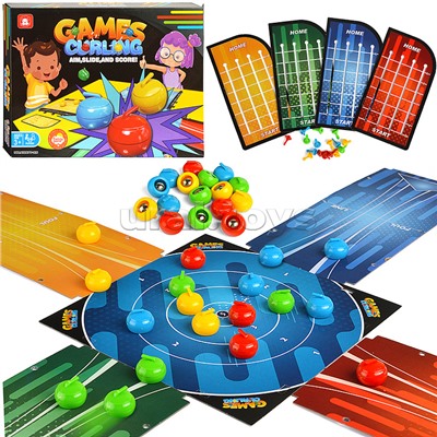 Настольная игра "Керлинг" в коробке