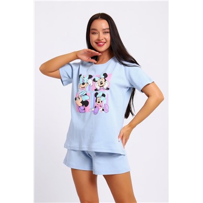 Пижама ЕКШ-1070 (Голубой)