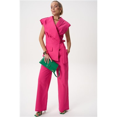 Жилет Яркое лето (фуксия)