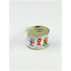 Леденцы монпансье в консервной банке «Три кота Новый год» 3 шт.