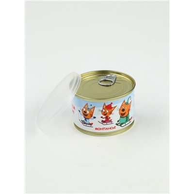 Леденцы монпансье в консервной банке «Три кота Новый год» 3 шт.