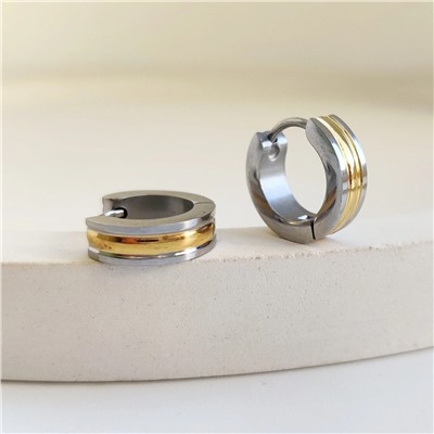 Серьги из стали