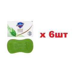 Safeguard Natural Detox Мыло 110г С Экстрактом чайного дерева 6шт