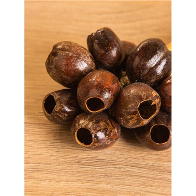 Сувенирный музыкальный инструмент «Маракас с орехами каучукового дерева», 17×7×7 см