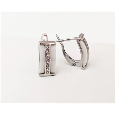 Серьги с керамикой