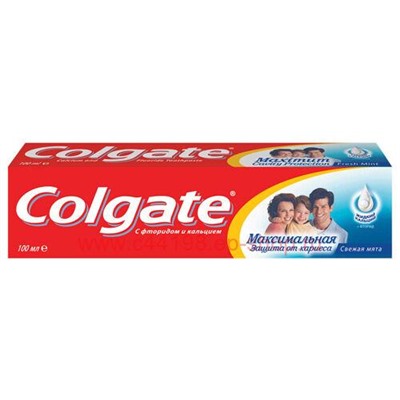 Colgate зубная паста Максим.защита от кариеса "Свежая мята"100мл