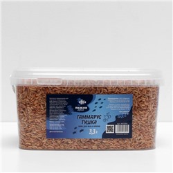 Корм для рыб и черепах «Пижон» гаммарус тушка, ведро, 3.3 л