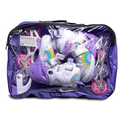 Ролики детские, размер S (цвет фиолетовый)