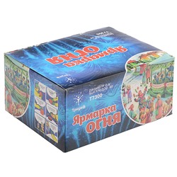 Батарея салютов "Ярмарка огня" (0,8" х 88 залп.) * в кор. 4 шт.