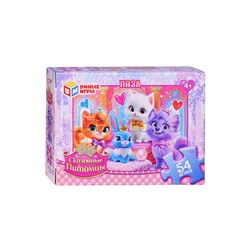 Пазлы 54 "Сказочные питомцы"