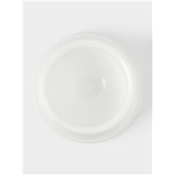 Ёршик для унитаза «Блеск. Эконом», 12.5×12.5×37.5 см, с подставкой, белый