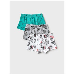 Трусы трикотажные для мальчиков - боксеры, 3 шт в комплекте