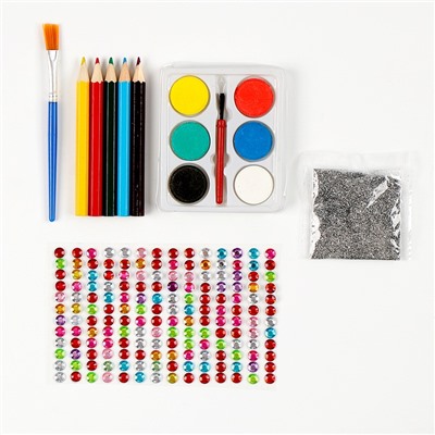 УЦЕНКА Новогодний подарок «Поделки», набор для творчества, 35 поделок