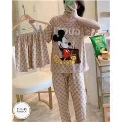 Тройка : Футболка + Брюки + Шорты