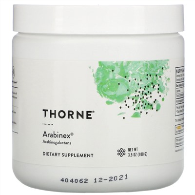 Thorne Research, Arabinex, 100 г (3,5 унции)