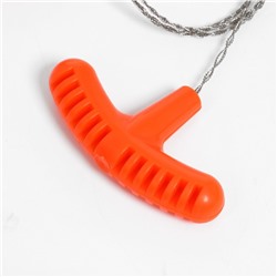 Пила-струна с пластиковыми ручками, 70 см микс