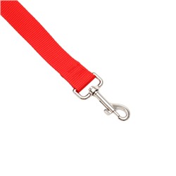 Поводок 3 м × 2.5 см, красный