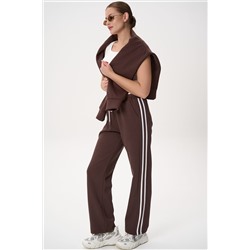 Брюки спортивные Юнис (шоколадный)