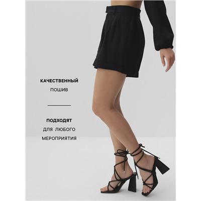 Шорты женские MIST, чёрные, размер L