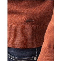 Джемпер-поло из хлопка с нейлоном