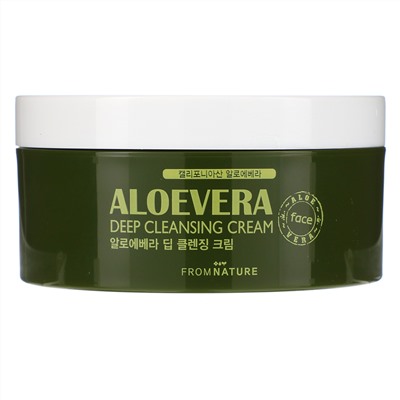 FromNature, Aloe Vera, Deep Cleansing Cream, 300 ml
