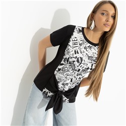 Футболка с декоративными завязками, Икона момента