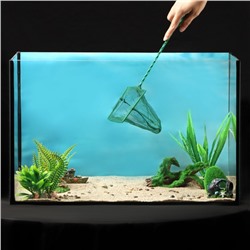 Сачок аквариумный 12.5 см, зелёный