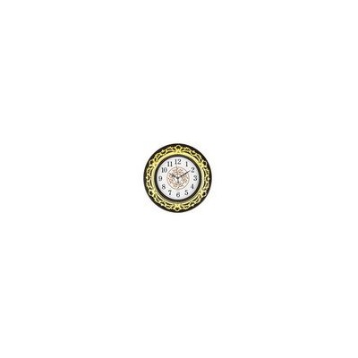 Часы настенные 385x385x50мм, пластик, круг