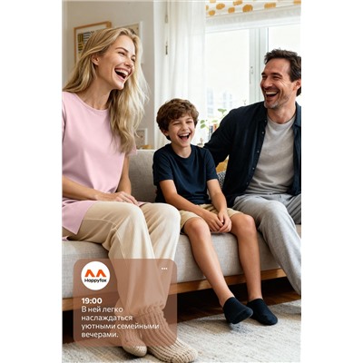 Женская удлиненная футболка с разрезами Happyfox