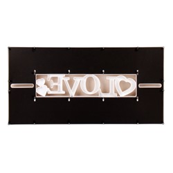 Фоторамка коллаж Любовь 73х39 см / KS802-1 /уп 24/10 фото белая