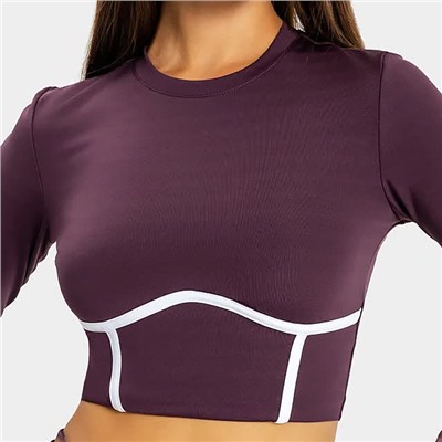 Рашгард женский Mark Formelle, сливовый, размер 44 (S)